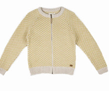 Load image into Gallery viewer, Cardigan lila Fuza wool